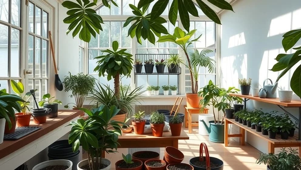 Vackra idéer för din växthus inredning